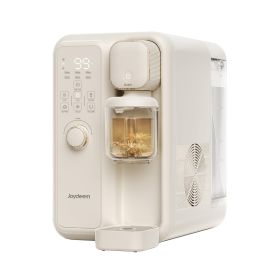 Joydeem Instant Hot & Cold Water Dispenser, Automatic Tea & Coffee Brewer, Adjustable Temperature and Volume, BPA Free, 3.5L 120Oz