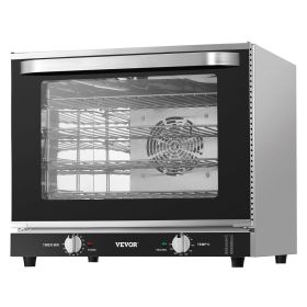 VEVOR Commercial Countertop Oven, 66L 4-Tier Toaster Oven, 2800W Electric Baking Oven with Tempered Glass Door, Wire Racks Clip Tray Gloves